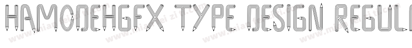 HamodehGFX Type Design Regular字体转换